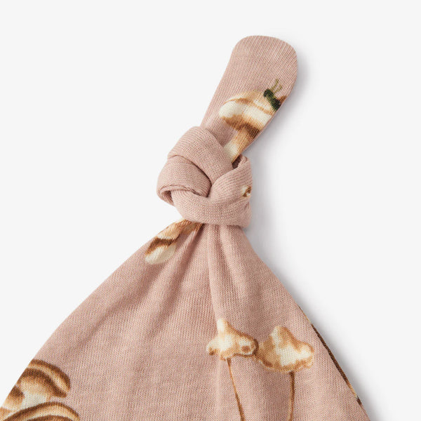 baby hat or headband mushrooms