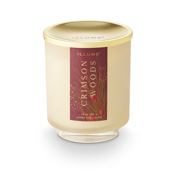 crimson woods fall candle