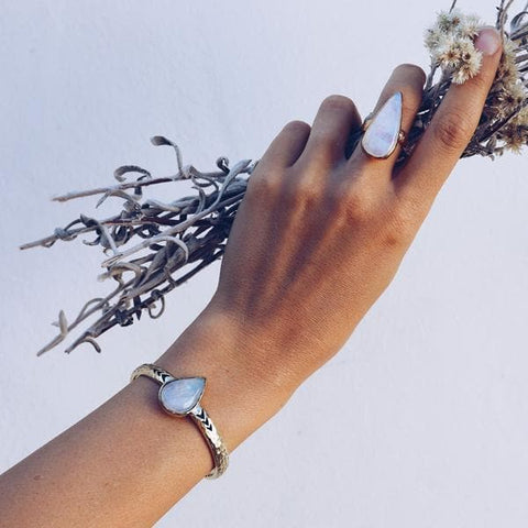 moonstone heirloom cuff