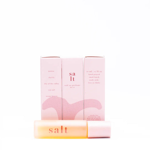 Salt perfume oil