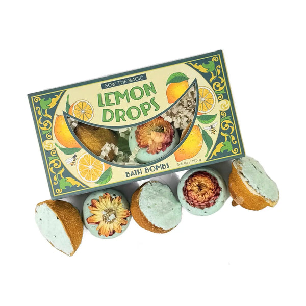 Lemon Drop bath bombs