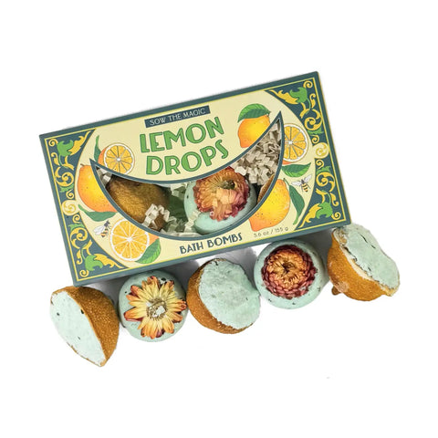 Lemon Drop bath bombs