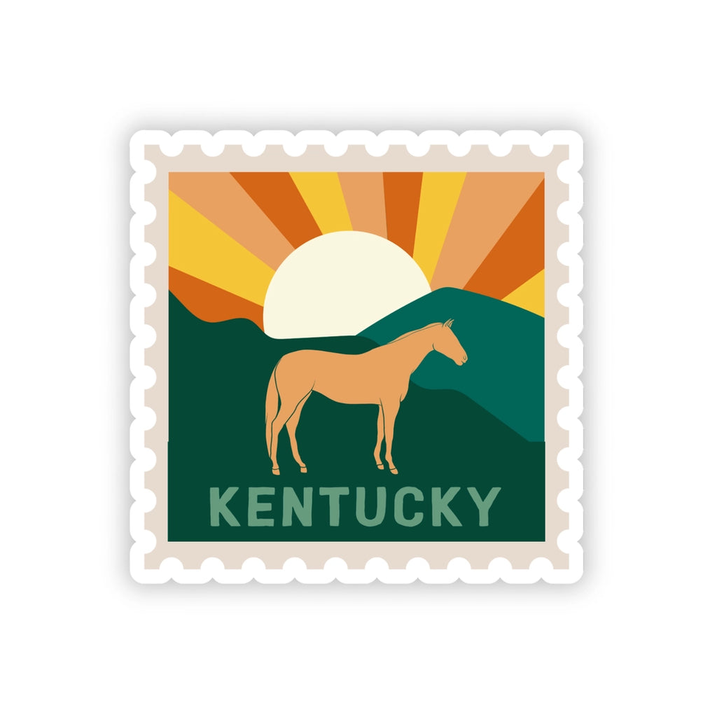 kentucky state pride stamp sticker