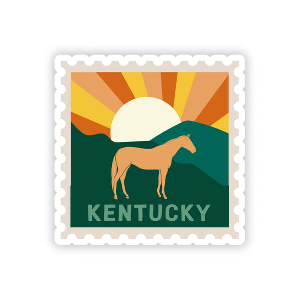 kentucky state pride stamp sticker