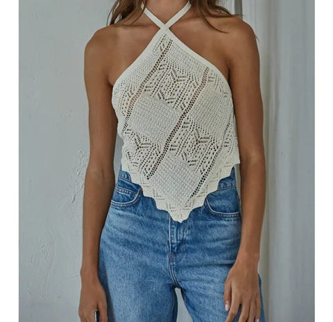 knit halter top