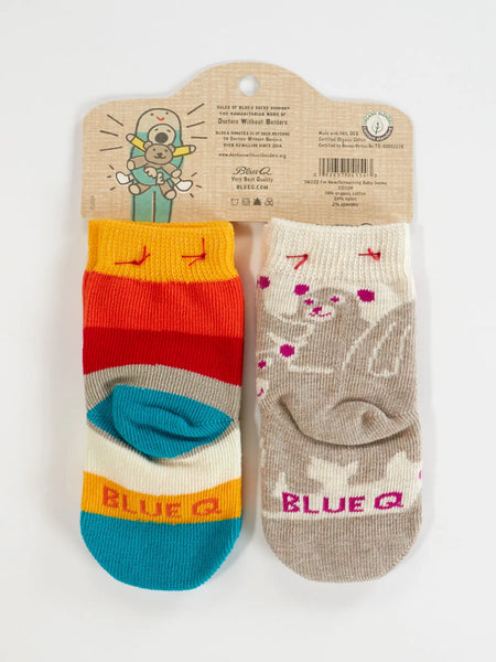 "have you tried screaming?" baby socks