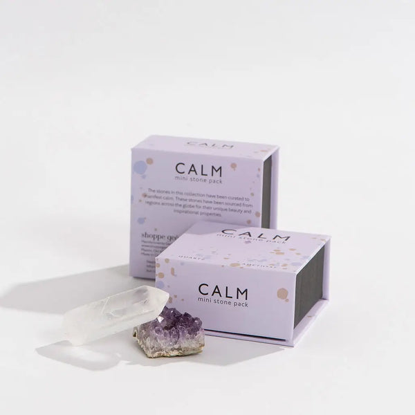 "calm" mini crystal set