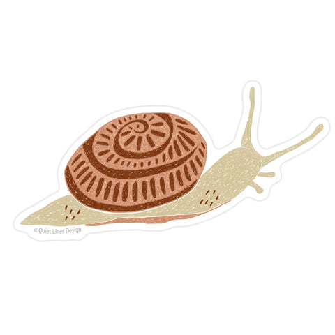 sally snail sticker