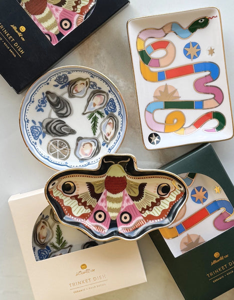 moon moth trinket dish
