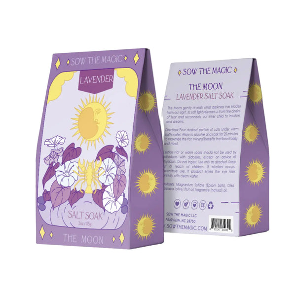 The Moon lavender salt soak