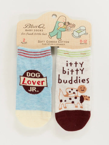 "itty bitty buddies" baby socks