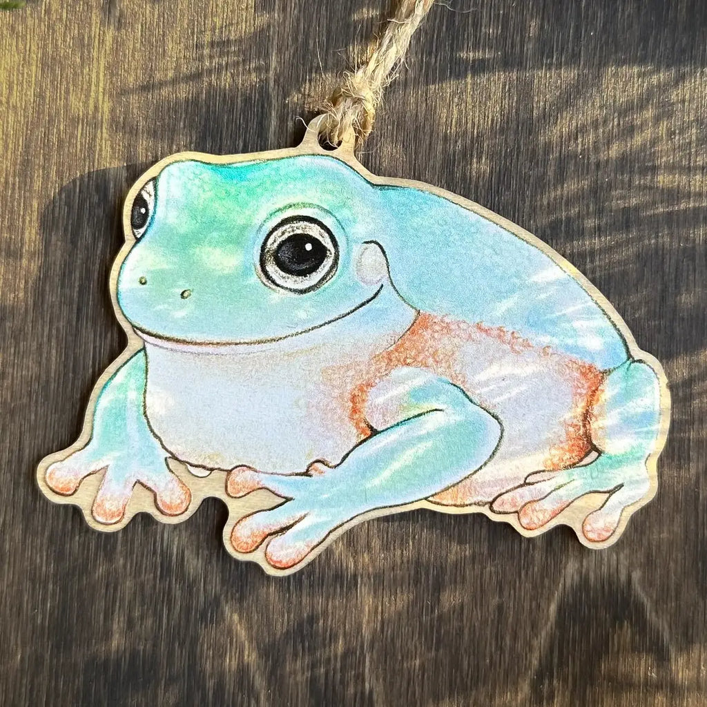 little frog ornament