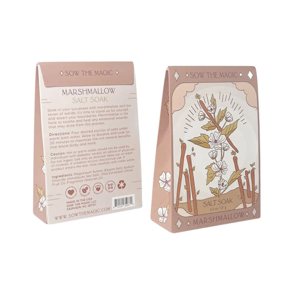 marshmallow tarot salt soak