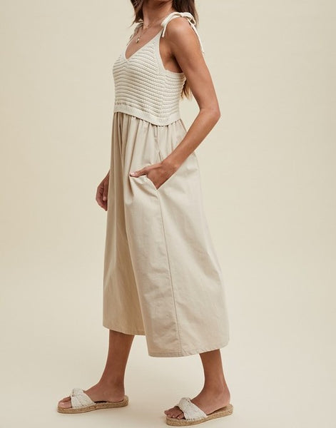 midi cami dress