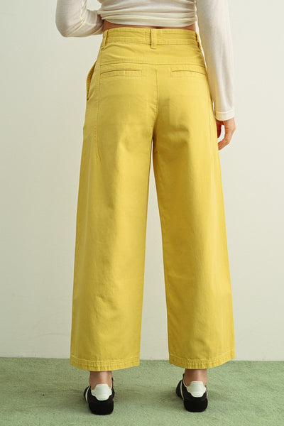 pale yellow pants