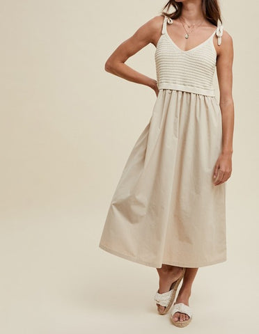 midi cami dress
