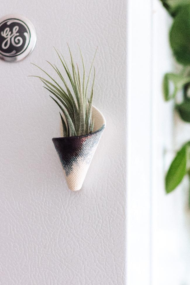 handmade mini ceramic magnet