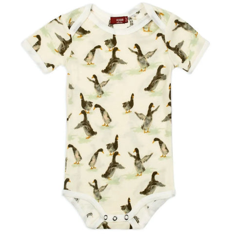 duck baby onesie