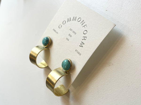 hyalite brass hoop