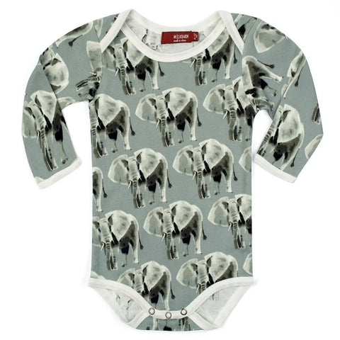 elephant baby onesie