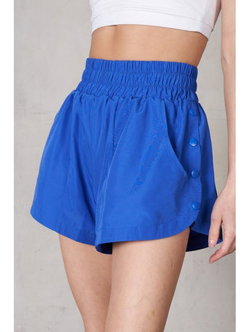 true blue shorts