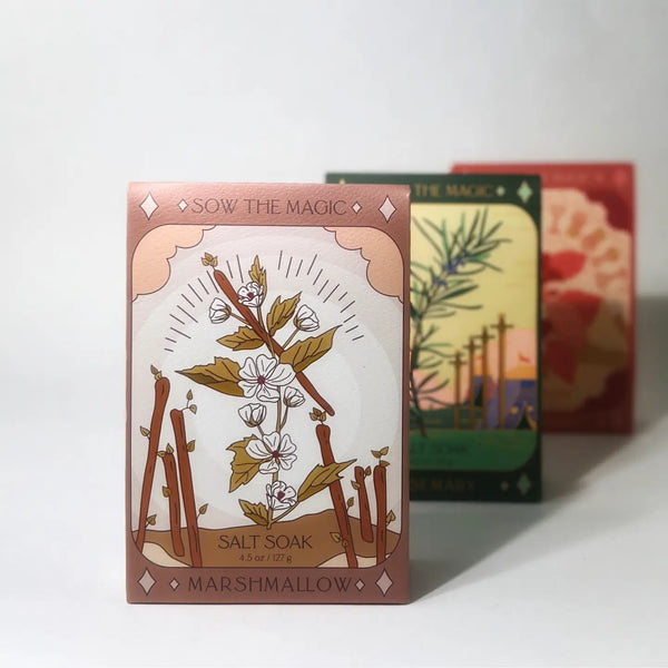 marshmallow tarot salt soak