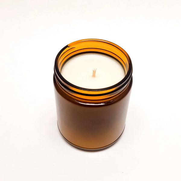 sea salt and orchid soy candle
