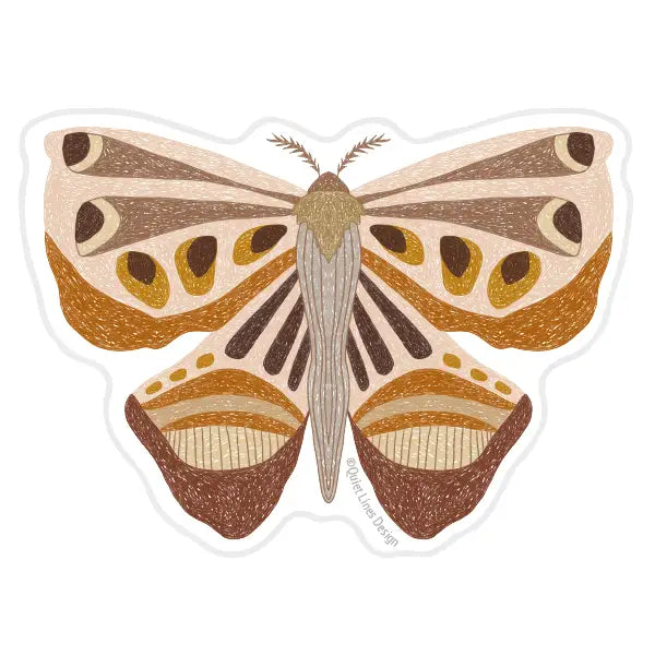 woodland moth sticker