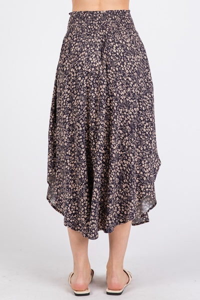 floral skirt