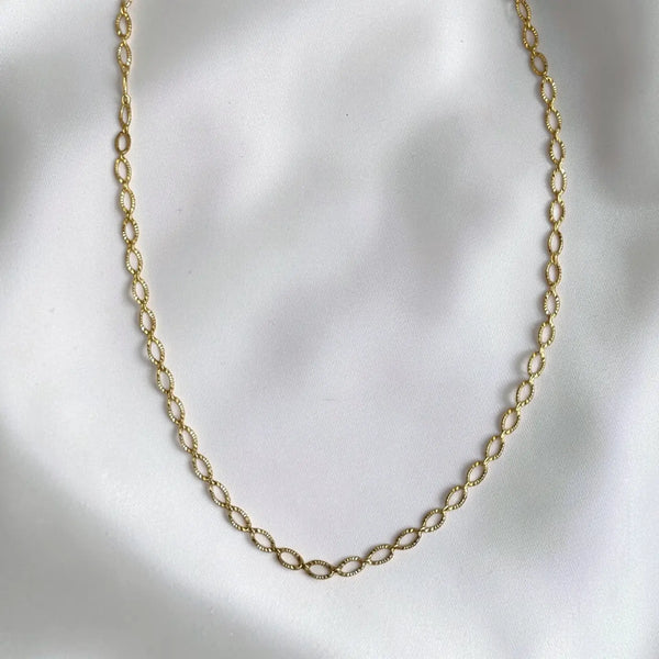 starburst gold chain necklace