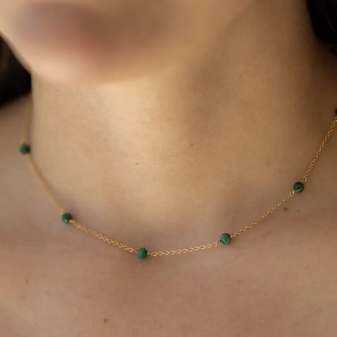 malachite droplet choker