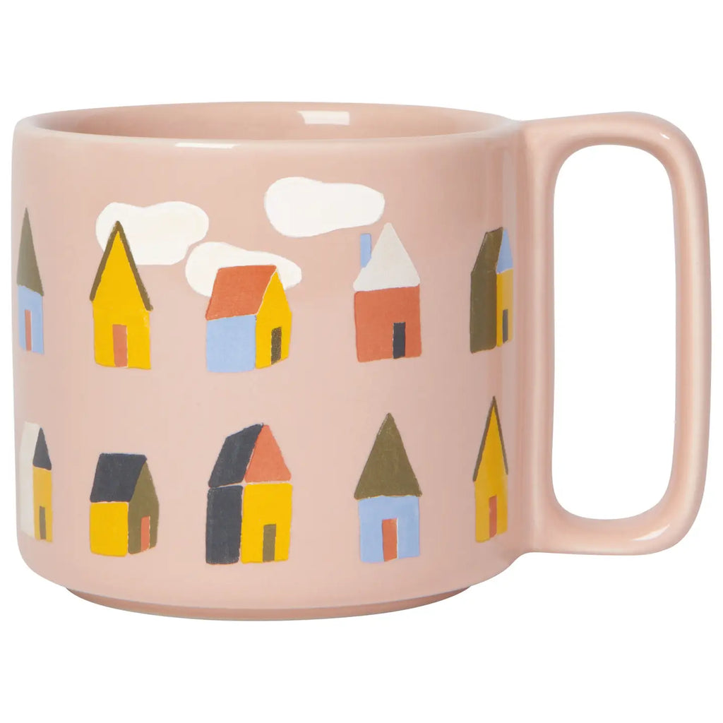 little houses coffee cup