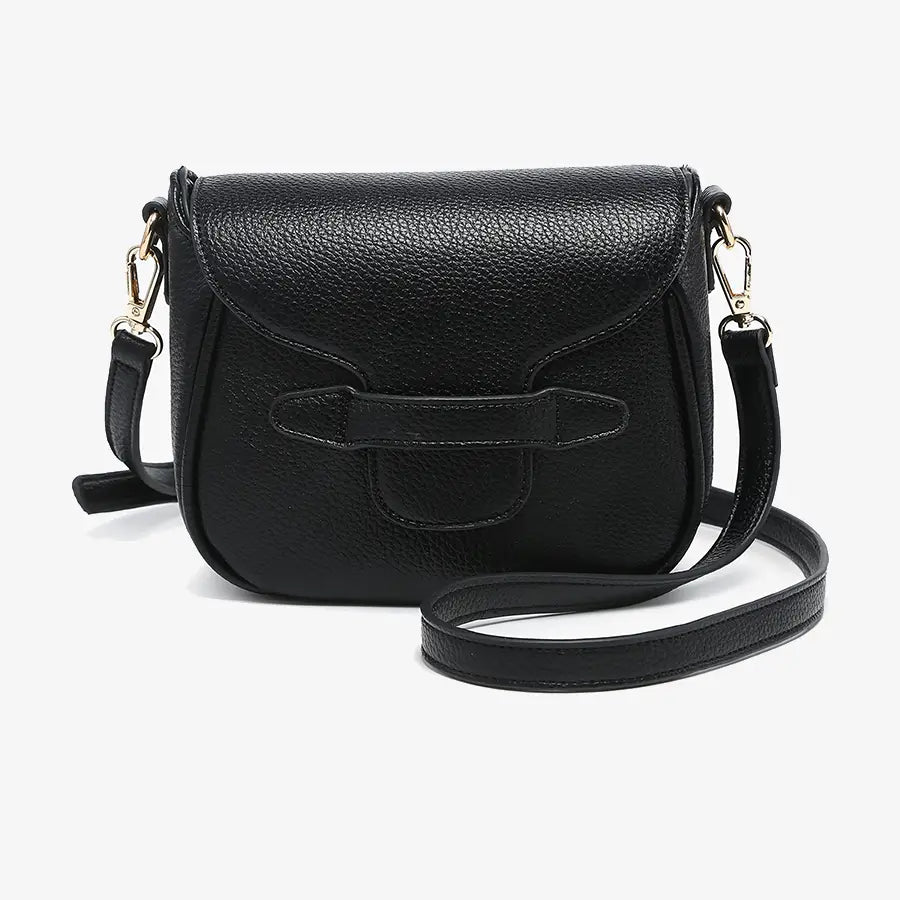saddle style crossbody