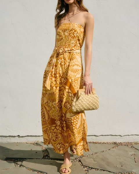 golden desert dress