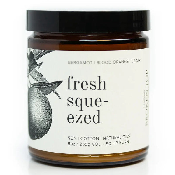 fresh squeezed soy candle