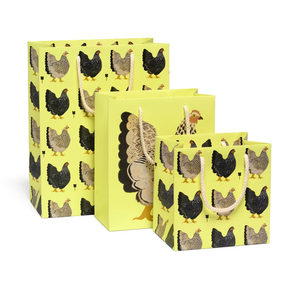 loving all the chickens gift bag