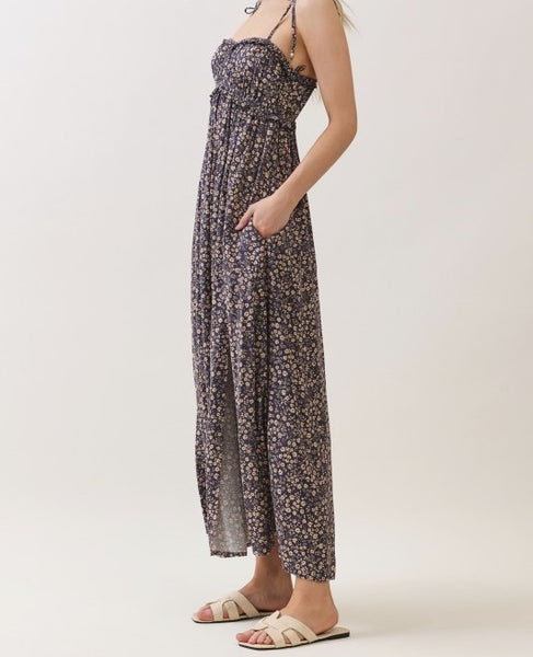 floral maxi dress