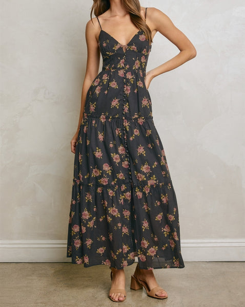 night rosette dress