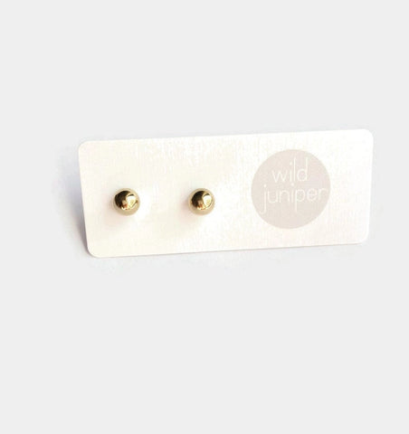 simple gold stud