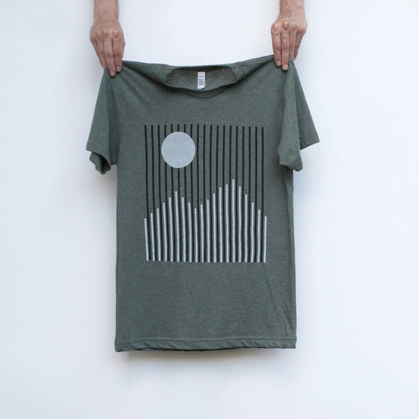 glacier national park men's tee
