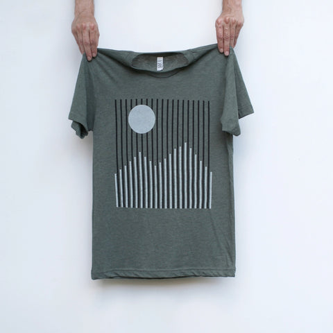 glacier national park men's tee