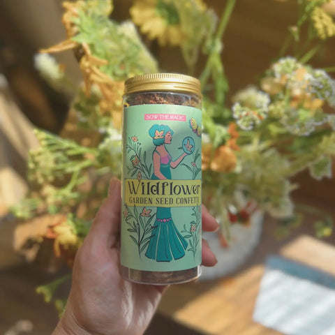 wildflower garden seed confetti