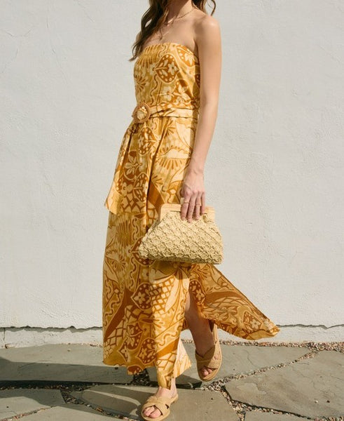 golden desert dress