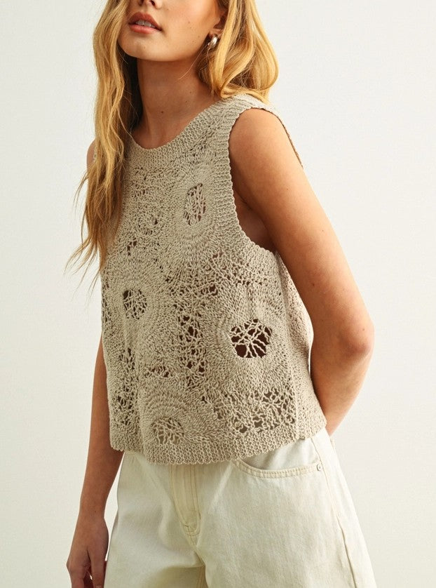 Cotten textured top