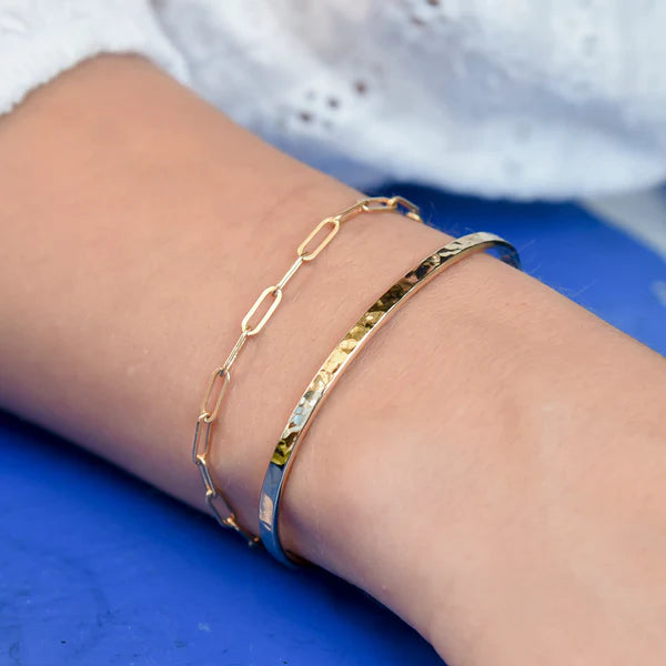 small gold cuff