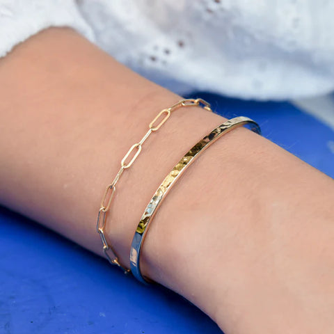 small gold cuff