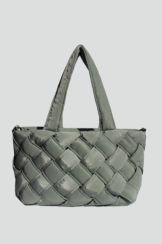 athena nylon woven tote