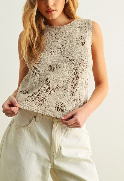 Cotten textured top