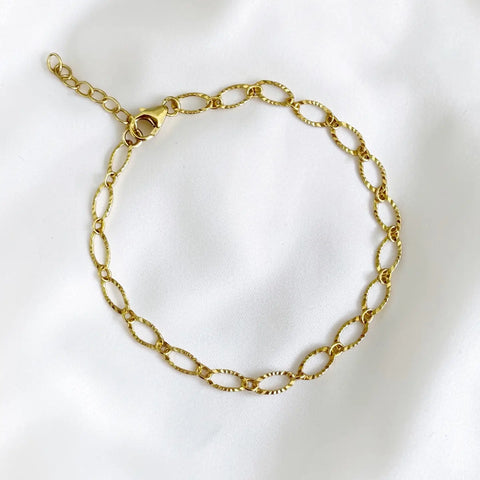 gold starburst bracelet