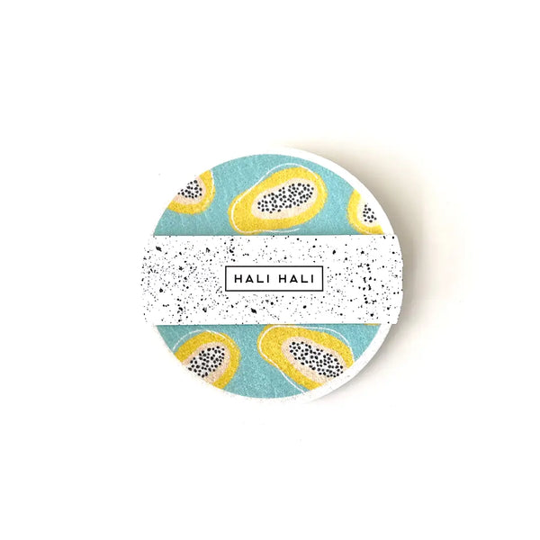round swedish dish cloth